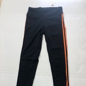 NEW Orange and Black Texas Yoga Pants by Lida Coll
